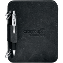 Custom Debossed Bonded Leather Ring Journals